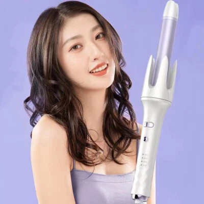 Rizador totalmente automático: tecnología iónica, rizos y ondas grandes sin esfuerzo para mujer Foto 1 de 4