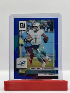 2022 Panini Donruss - Press Proof Blue #125 Tua Tagovailoa - Picture 1 of 2