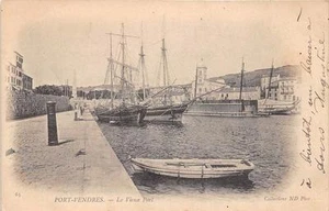 CPA 66 PORT VENDRES LE VIEUX PORT (dos non divisé) - Imagen 1 de 1