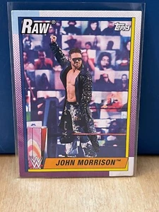 2021 Topps Heritage WWE #20 John Morrison - Picture 1 of 2