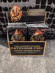 Neca The Hunger Games 'Catching Fire' Trading Card Packs - 5 Pack Bundle - Picture 1 of 3