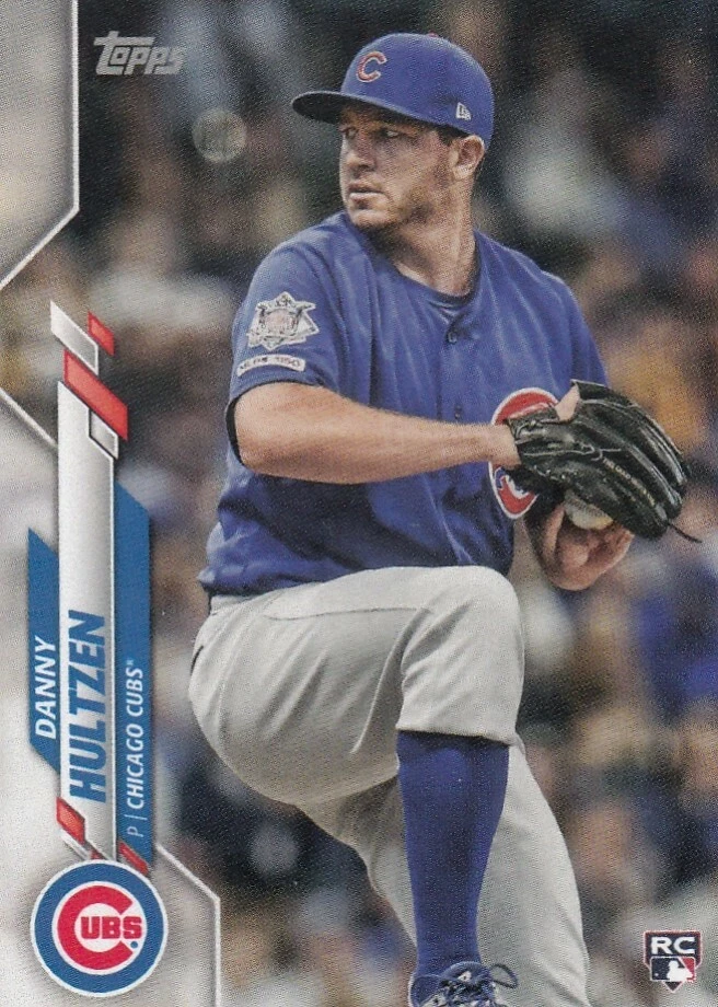 DANNY HULTZEN TOPPS MINI ON DEMAND BASE CHICAGO CUBS #103 2020 20 - Image 1 of 1