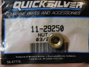 Mercury Quicksilver 11-29250 NUT BRAND NEW GENUINE OE VERY FAST FREE SHIPPING!!! - Bild 1 von 1