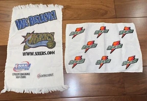 Basketball collectors towels, 76ers vintage and gatorade - Picture 1 of 1