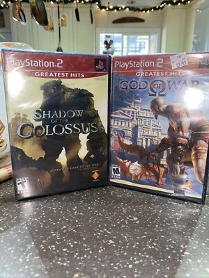 Shadow of the Colossus and God Of War  (Sony PlayStation 2 Sealed - Image 1 of 4