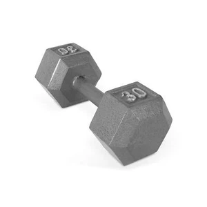 CAP Barbell Solid Hex Dumbbell, Single (30-Pound) - Picture 1 of 6