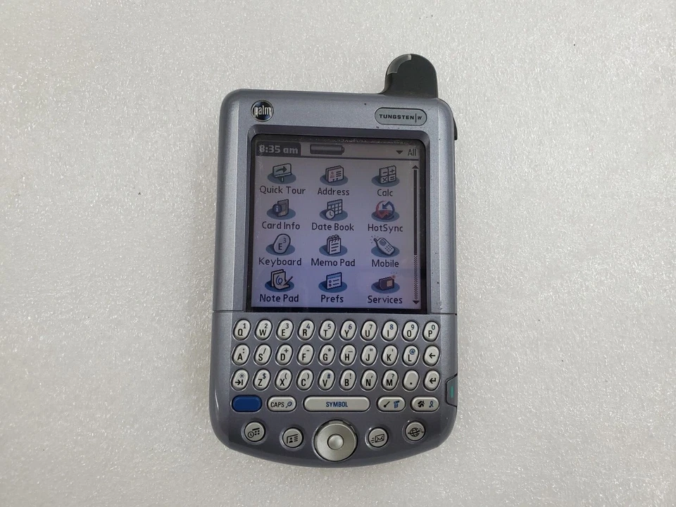 Palm Tungsten W i710 320x320 LCD Touchscreen 16MB QWERTY Keyboard PDA w/ Stylus - Image 1 of 1