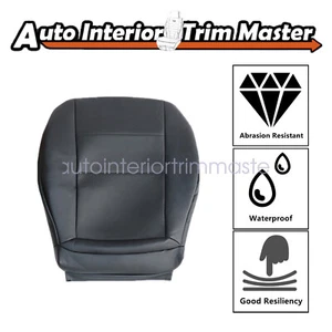 For Mercedes Benz GLK250 300 350 2008-2015 Driver Lower Leather Seat Cover Blk - Picture 1 of 11