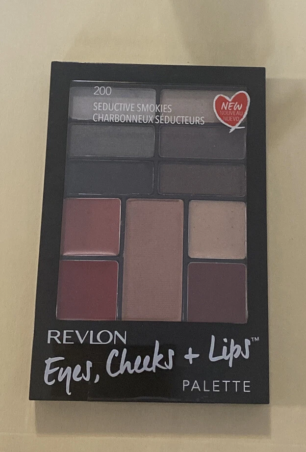 NEW Makeup REVLON Palette Eyes, Cheeks & Lips Palette in #200 SEDUCTIVE SMOKIES - Image 1 of 1