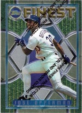 1995 Finest #281 Jose Offerman Los Angeles Dodgers