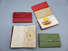 Lot de 4 calculatrices d'exposition photographique années 1930 Wellcome - manuel et journal