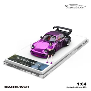 Aurora 1:64 Scale 992 GT3 RS RWB 964 Karting Figure Sport Diecast Metal Model - Picture 1 of 12