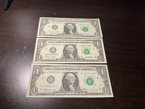 1969 A $1 Federal Reserve Note *STAR & bonus *STAR NOTES -Look - Picture 1 of 2