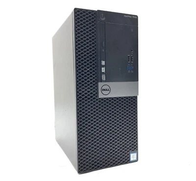 Dell OptiPlex 7040 MT i5-6500 3.20GHz 16GB 128GB M.2+500GB Win10 PRO Desktop PC - Image 1 of 4
