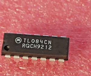 2pcs TL084CN GENERAL PURPOSEJ-FET QUAD OPERATIONAL AMPLIFIERS DIP14 MOT. - Bild 1 von 1
