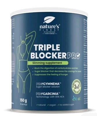 Nature's Finest by Nutrisslim Triple Blocker Pro | Suppress hunger attacks