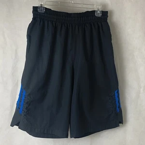 Nike Hyperelite Dri Fit Pocket Pull On Blue Black Activewear Shorts 30-34” Waist - Picture 1 of 5
