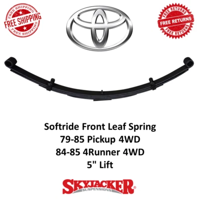 Elevación delantera Skyjacker Softride Leaf Spring 5" para camioneta 84-85 4Runner, 79-85 4x4 Foto 1 de 4