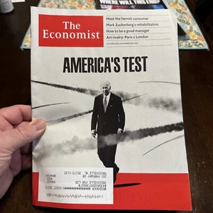 The Economist Magazine October 28-November 3rd 2023 AMERICA 'S TEST - Picture 1 of 16
