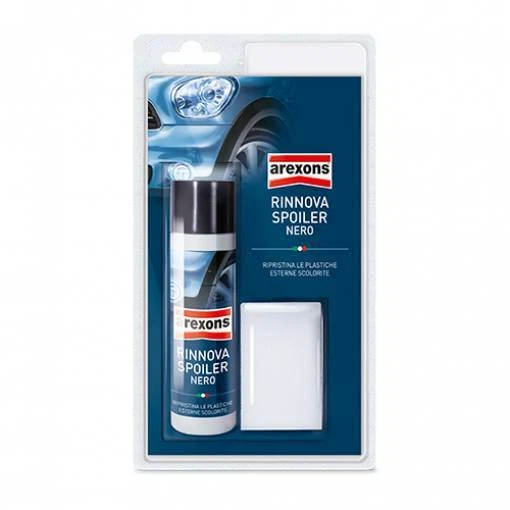 CF RINNOVA LUCIDA SPOILER NERO PLASTICHE PARAURTI FASCIONI AUTO MOTO SCOOTER