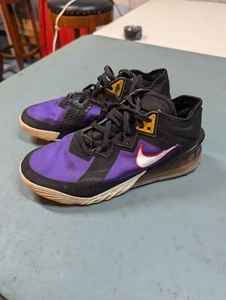 Nike LeBron James XVIII 18 Low Lakers Purple Gold ACG Terra CV7562-003 sz 11 - Picture 1 of 11