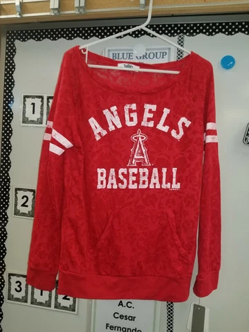Los Angeles Angels Woman's Pullover shirt by touch size medium Cover