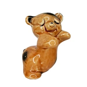 Van Tellingen Hugger Salt Shaker Vintage c1950 BEAR Replace Mix SINGLE Only - Picture 1 of 8