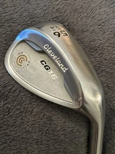 Cleveland CG16 56°-14 Sand Wedge Zip Grooves Steel W Flex Golf Pride Jumbo Grip - Picture 1 of 6