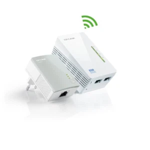 * Tp-link 300Mbit/s AV500 Wireless Powerline Extender Starter Kit Plug-Type F (E - Zdjęcie 1 z 1