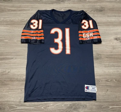 Camiseta deportiva para hombre Rashaan Salaam #31 Chicago Bears NFL vintage campeona años 90 44 grande Foto 1 de 4