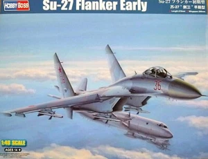 Kit de modelo de avión temprano de flanco Hobbyboss 1:48 Sukhoi Su-27 - Imagen 1 de 5