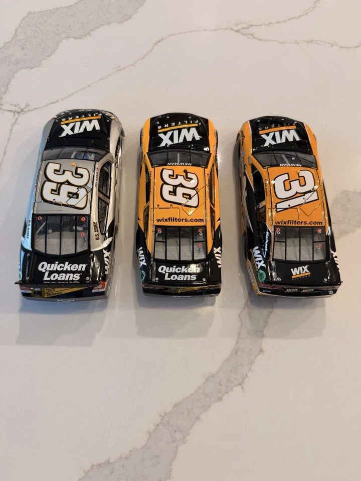 Ryan Newman MUESTRA 3 Car Set Wix Filtros 1:24 NASCAR Diecast Cars Foto 1 de 4