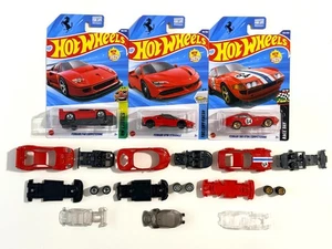 Hot Wheels 2025 Ferrari SF90 F40 365 GTB Lot 3 Unspun Loose VHTF w/ Carded Cars - Picture 1 of 8