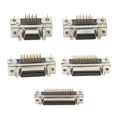 SCSI Solder Plate Socket SCSI Connector Contacts 5 Types 14P/20P/26P/36P/50P - Image 1 of 4
