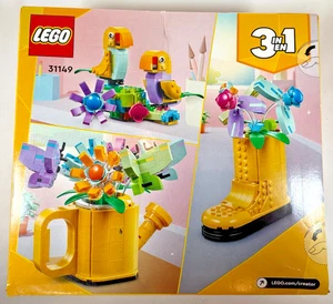 LEGO CREATOR: Flowers in Yellow Watering Can Birds Boot 3 in 1 (31149) - Picture 1 of 4