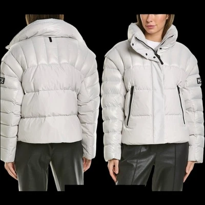 NUEVA Chaqueta Vesna 2 en 1 Mackage para Mujer en Luna (blanco/gris) Euro 38 EE. UU. 8 o Mediana Foto 1 de 4