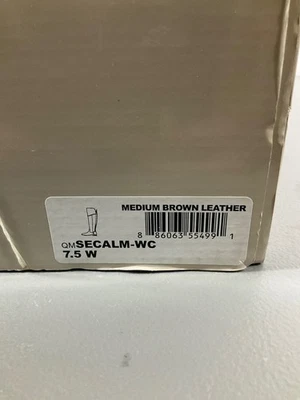 Botas hasta la rodilla Marc Fisher para mujer medianas de cuero marrón talla 7,5 con cremallera lateral Foto 1 de 4