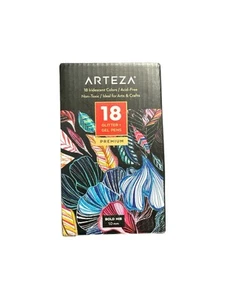 ARTEZA Super Glitzer Gelstifte 18 bunte Gelschreiber in verschiedenen Farben 1.0 - Bild 1 von 2