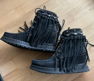 El Vaquero Grace Silverstone Carbon Boots 36 NEW - Picture 1 of 6