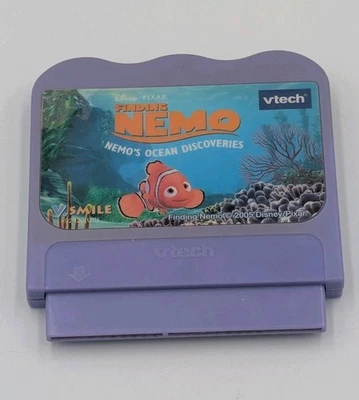 Vtech Vsmile Disney Pixar Finding Nemo Nemo's Ocean Discoveries Game Cartridge - Image 1 of 2