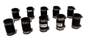 GAP 1-1/4" x 1-1/4" Goma Acoplamientos Flexibles 156-125 CI/Plástico Lote de 10 T2567 - Imagen 1 de 15