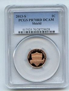 2013 S 1C Lincoln Cent PCGS PR70DCAM - Picture 1 of 1