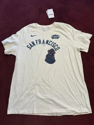NUEVO CON ETIQUETAS Camiseta Rickwood Filed Seals MLB de los Gigantes de San Francisco MAYS POSEY BÉISBOL XL Foto 1 de 4