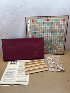 Vtg Scrabble Board Game w/Wood Tiles in Original Box 1948/1953 SelRight COMPLETE - Picture 1 of 6