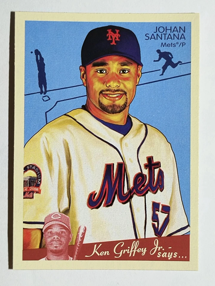 2008 Upper Deck Goudey #112 Johan Santana - Image 1 of 2