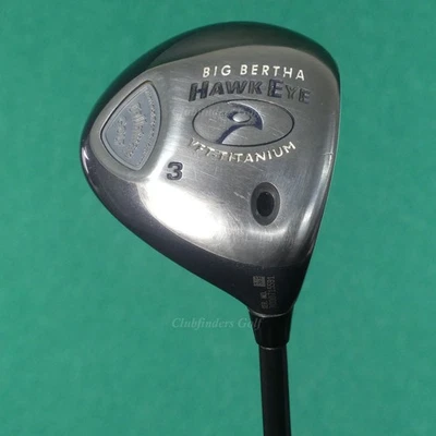 Callaway Big Bertha Hawk Eye VFT Fairway 3 sistema de madeira 60 luz de grafite - Imagem 1 de 4