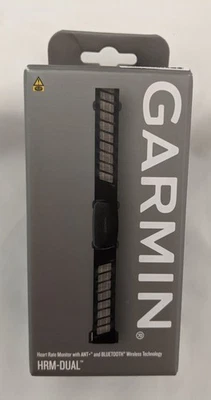 Garmin 010-12883-00 HRM-Dual Heart Rate Monitor Chest Strap - Black - Image 1 of 4
