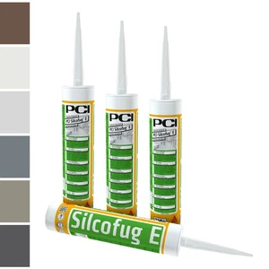 PCI Silcofug E Elastischer Dichtstoff Fuge Silicon Bad Sanitär Kartusche 310 ml  - Bild 1 von 22