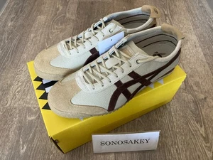 Onitsuka Tiger MEXICO 66 SD VIN 1183C015 204 PUTTY/DARK BROWN New in Box - Picture 1 of 6