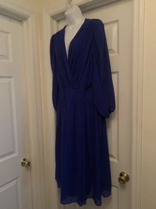 Lane Bryant Royal Blue Dress Sz 20 - Picture 1 of 6